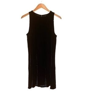 Eileen Fisher Silk Blend Velvet Dress